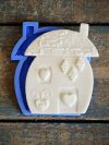 Beach Cottage - Mini Bas-Relief Mould