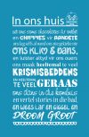 In Ons Huis - Mesh Stencil