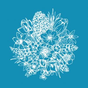 Floral Display - Mesh Stencil