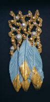Feathers - Bas-Relief Embellishment