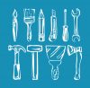 Handy Man - Mesh Stencil