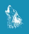 Wolf Howl - Mesh Stencil
