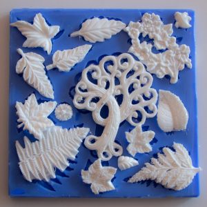 Compilation of Leaves - Bas-Relief Embellishment