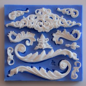 Compilation of Swirls - Bas-Relief Embellishment