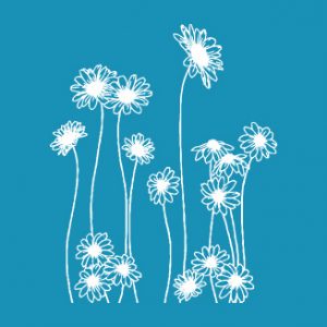 Sunflower Vine - Mini Mesh Stencil