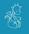 Dragon Hugs - Mini Mesh Stencil