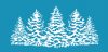Forest Trees - Mesh Stencil
