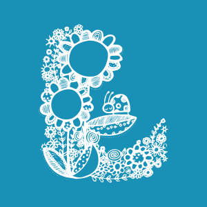 Lady Bug Garden - Mini Mesh Stencil