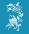 Sweet Bird  - Mini Mesh Stencil