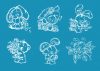 Teddy Collection - Mesh Stencil