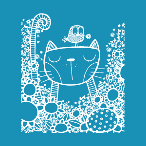 What the Cat Knows - Mesh Stencil