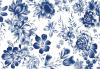 Delft Blossoms – Edible Icing Sheet