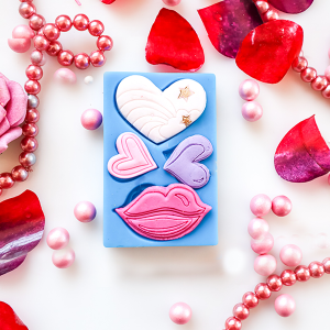 Valentines Pop Art - Bas-Relief Embellishment