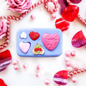 Valentines Set 5 - Bas-Relief Embellishment