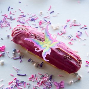 Donut-with-pixie-glow-wafer-paper-wings